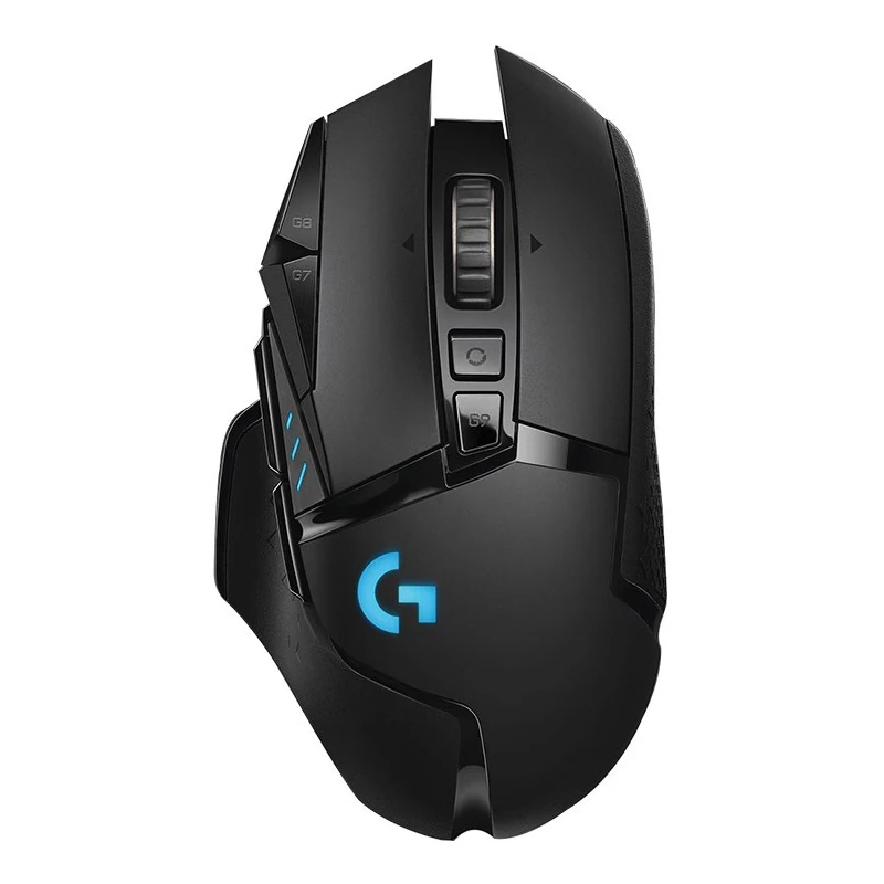 Imagem -06 - Logitech G502 Lightvelocidade Mouse Jogo com 16000dpi Herói Sensor Botão de Suporte Tensionamento Sistema Jogo Mouse Novo Produto2023