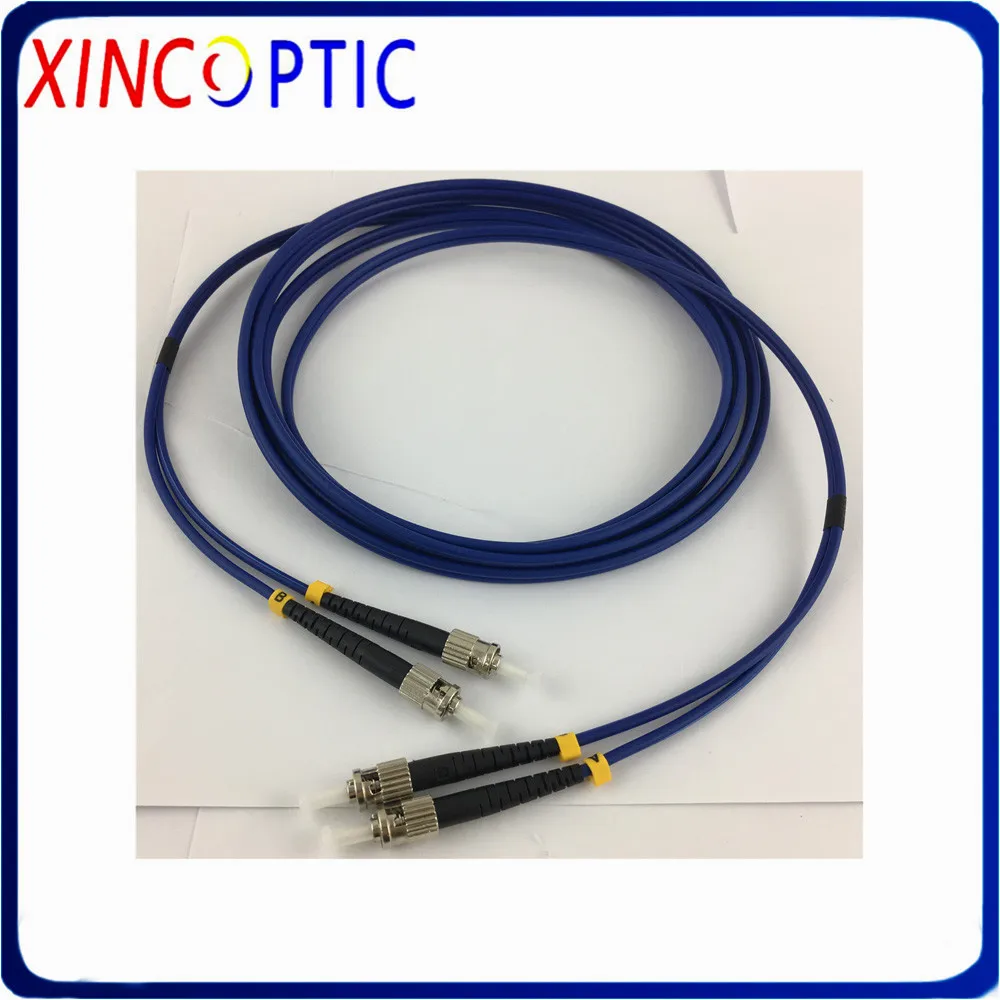 2 Core Duplex Singlemode Armored Patch Cord 2 core SM 3.0mm 3M 5M 7M 10M 10M 20M SC LC FC 2 fiber Optical Fiber Jumper Cable