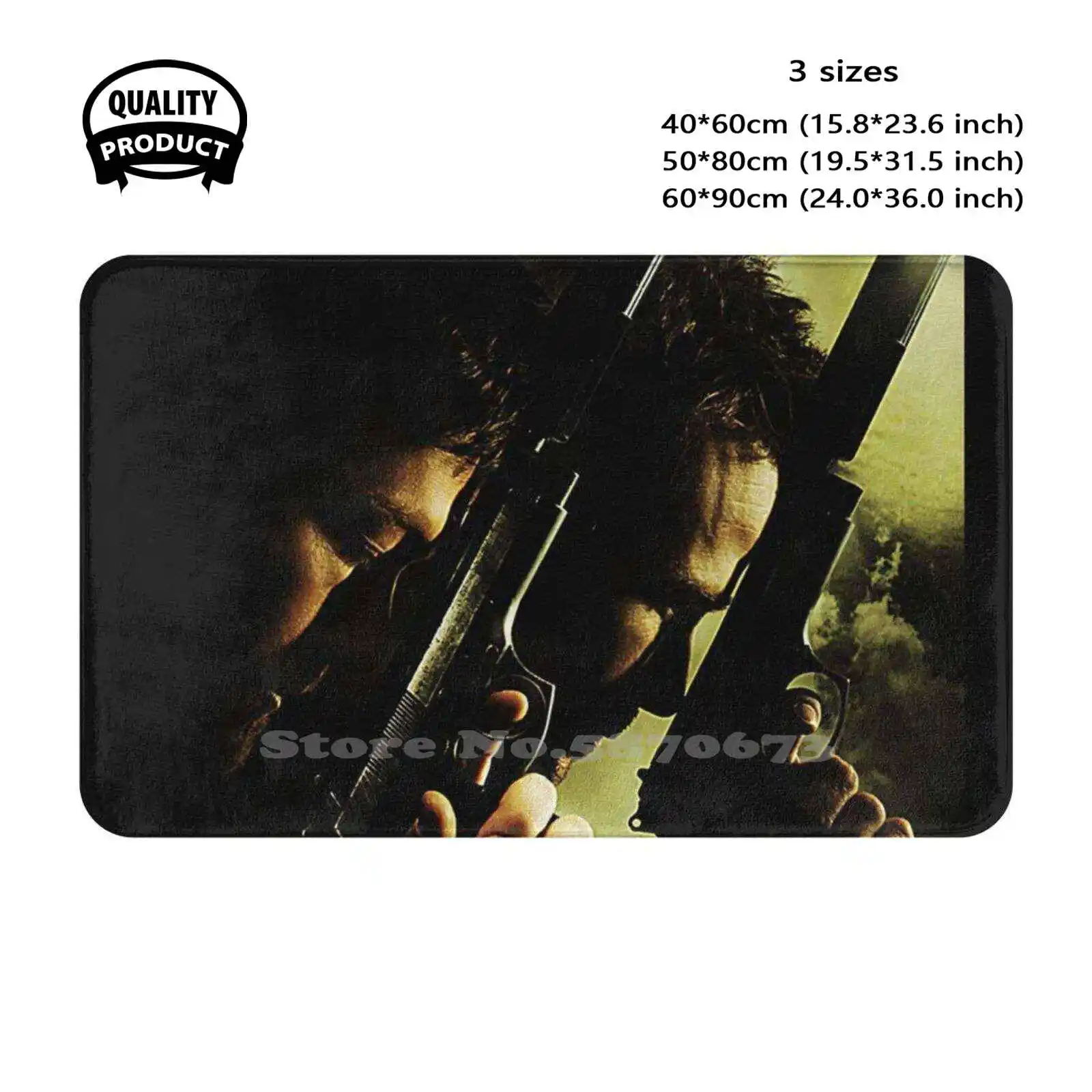 The Boondock Saints Ii All Saints Day Soft Cushion Home Carpet Door Mat Car Rug 80S 90S Best Movie Cult Movies Classic Retro