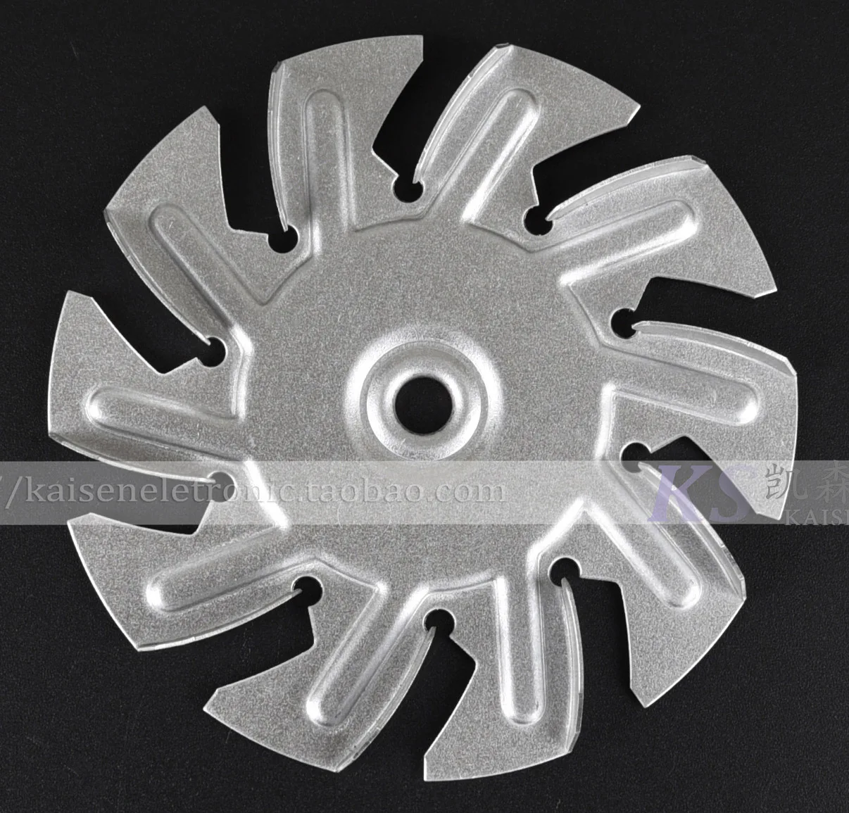 

Diameter of 85 mm high temperature 250 degrees of aluminized steel oven drying oven cover pole motor cooling fan blades