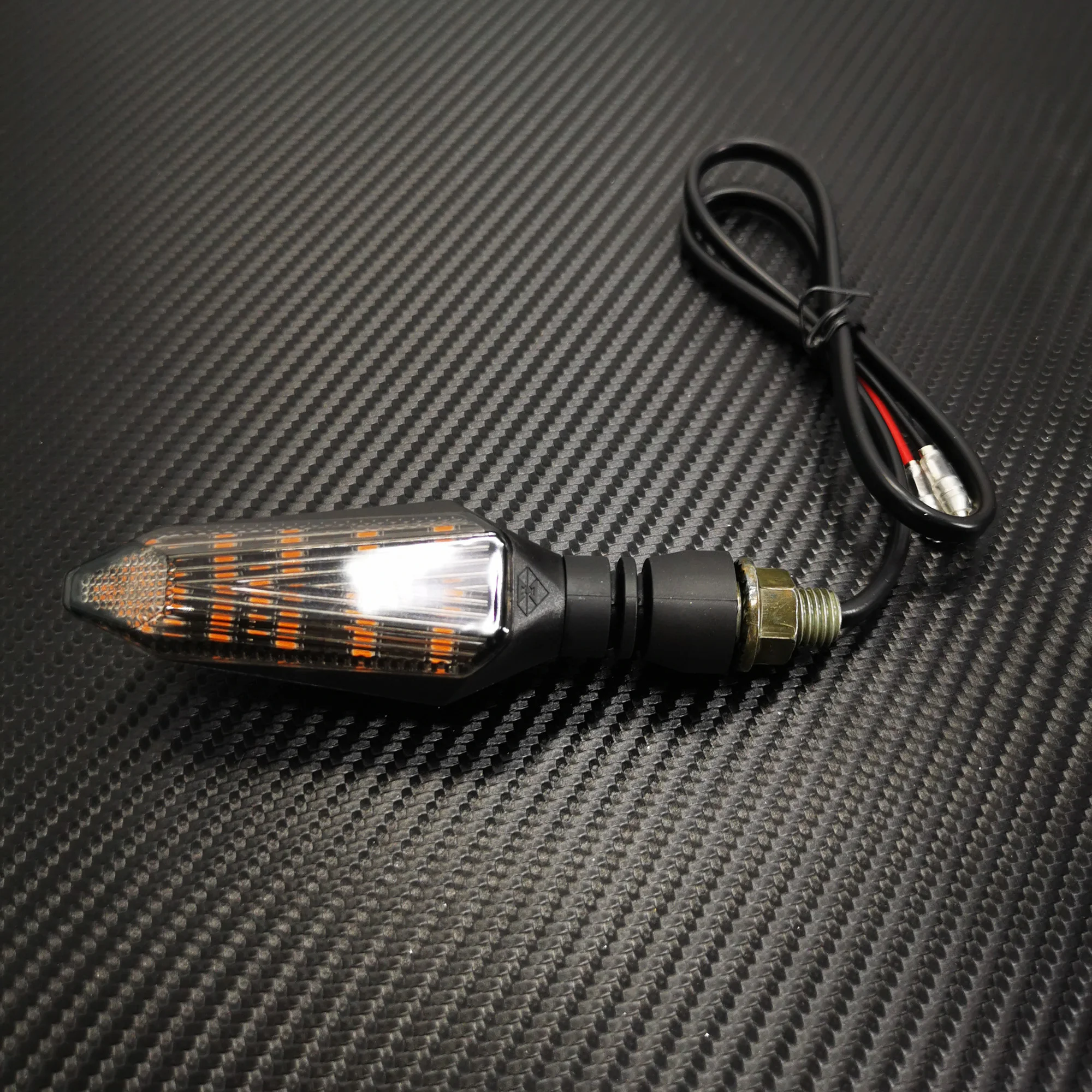 Spirit Beast Motorcycle Turn Signal Light Amber Lamp LED Indicators Scooters Blinkers Universal for KAWASAKI for Dirt Pit Bike