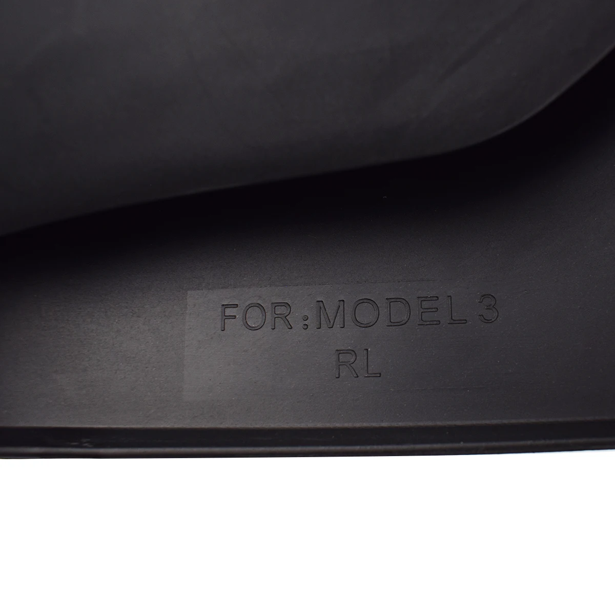 4 Buah Dibentuk Lumpur Flap untuk Tesla Model 3 2016 ~ 2021 Set Mudflaps Splash Guard Flap Mudguard Depan Belakang