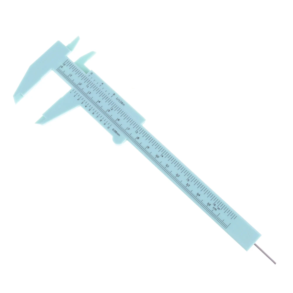 Double Scale Sliding Gauge Eyebrow Ruler Tattoo Permanent Makeup Eyebrow Tattoo Measuring Ruler Caliper Measure Tool