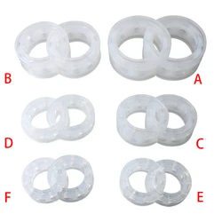 2Pcs Car Shock Absorber Spring Bumper Power Auto-buffers A/B/C/D/E/F Type Springs Bumpers Cushion Urethane For Cars Goods Buffer