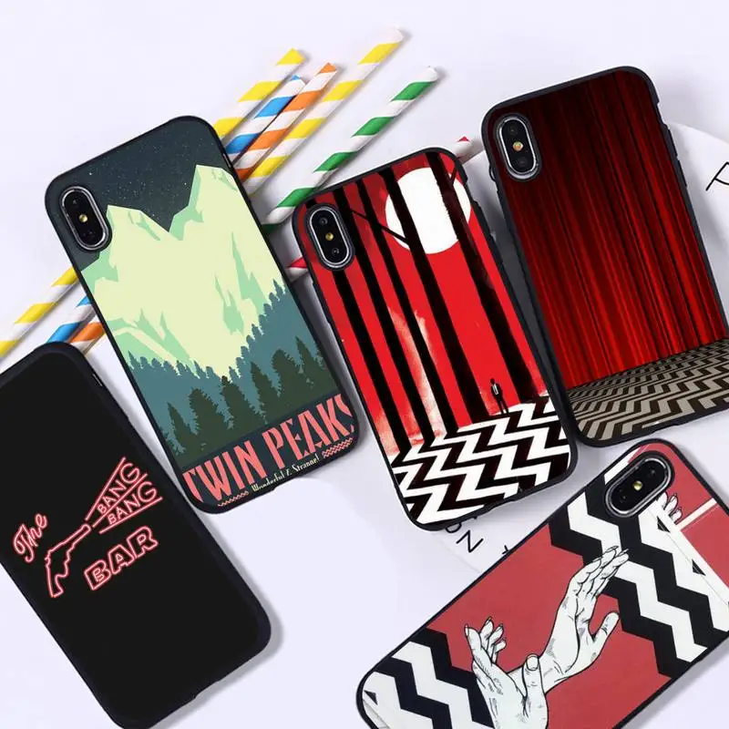 YNDFCNB Welcome To Twin Peaks Phone Case for iPhone 11 12 pro XS MAX 8 7 6 6S Plus X 5S SE 2020 XR cover 