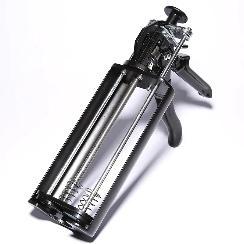 

Красивый двухстворчатый металлический Железный пистолет, шовный инструмент для красоты, настоящий фарфоровый клеевой пистолет, трудосберегающий клеевой пистолет, силиконовый клей