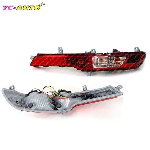 Luz de parachoques trasero izquierda y derecha para coche, luz antiniebla trasera, luces traseras antiniebla para Kia Sportage 2011, 2012, 2013, 2014, estilo de coche