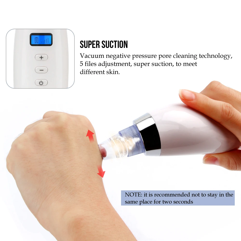 Facial Meeëter Remover Dode Huid Acne Porie Peeling Apparaat Schoonmaken Huid Hulpmiddel Vacuüm Zuigen Mee-eter Schoonheid Machine