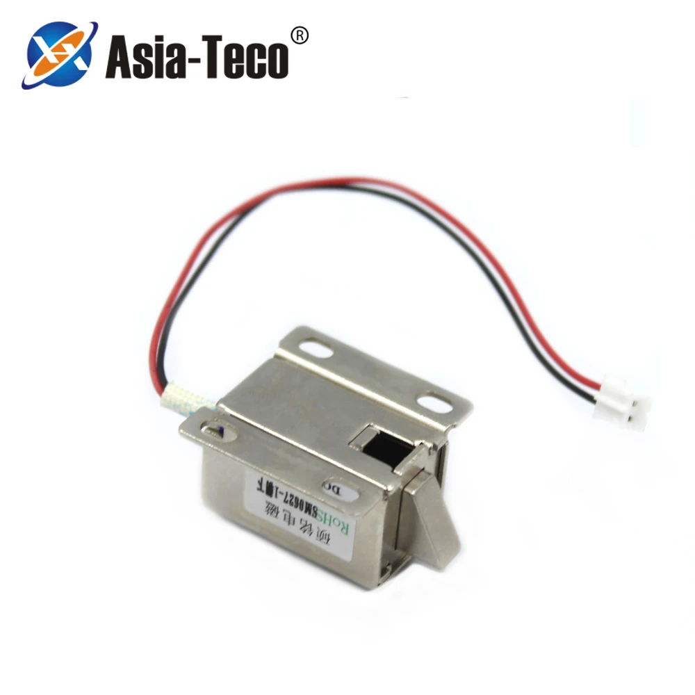 

Electric control lock 12V 0.4A Lockers electromagnetic lock Release Assembly Solenoid Access Control lock