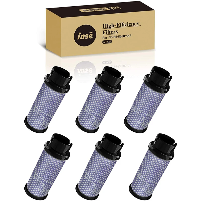 Посылка фильтров для беспроводного пылесоса INSE N5 S6 S6P S600, 2 шт. или 6 шт.