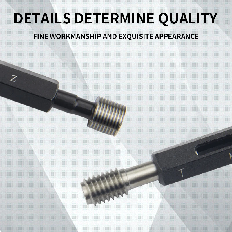 Thread Plug gauge/Ring gauge M6 M8 G1 G1/2 G3/4 G3/8 Gauge accuracy Precision external Screw Gage Fine Pitch Thread Test Tool