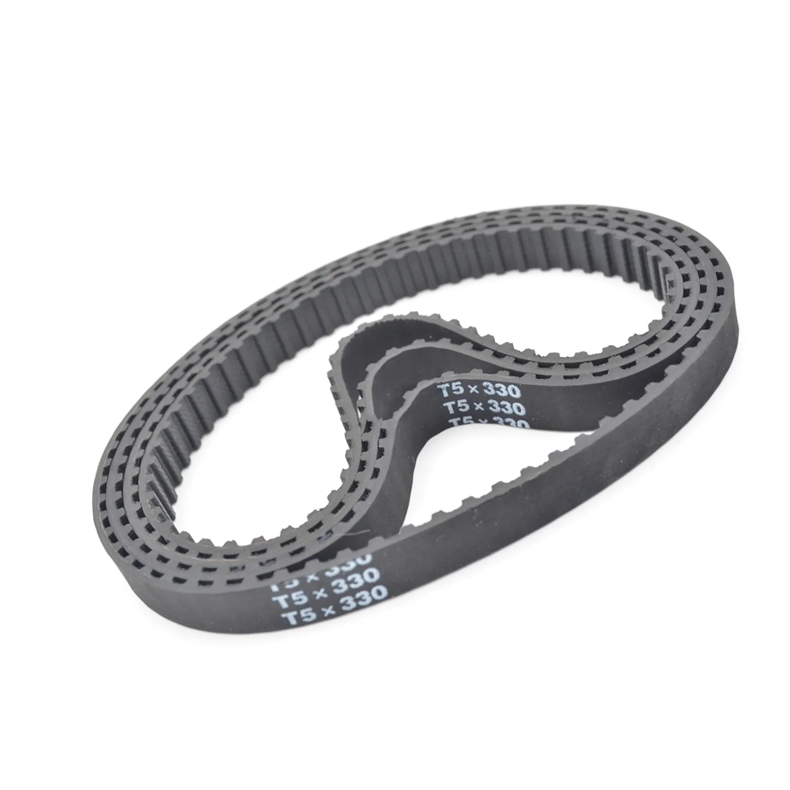 2PCS T5 Synchronous Timing Belt, C=300/325/330/340/350, Width 10/15/20mm, Teeth 60/65/66/68/70, Rubber