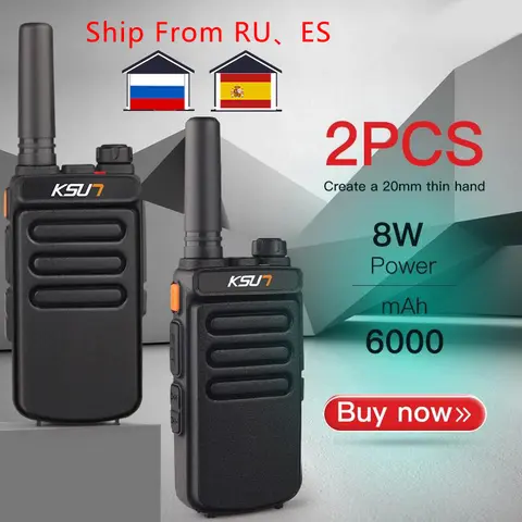 X65 UHF Walkie Talkie 10KM KSUN