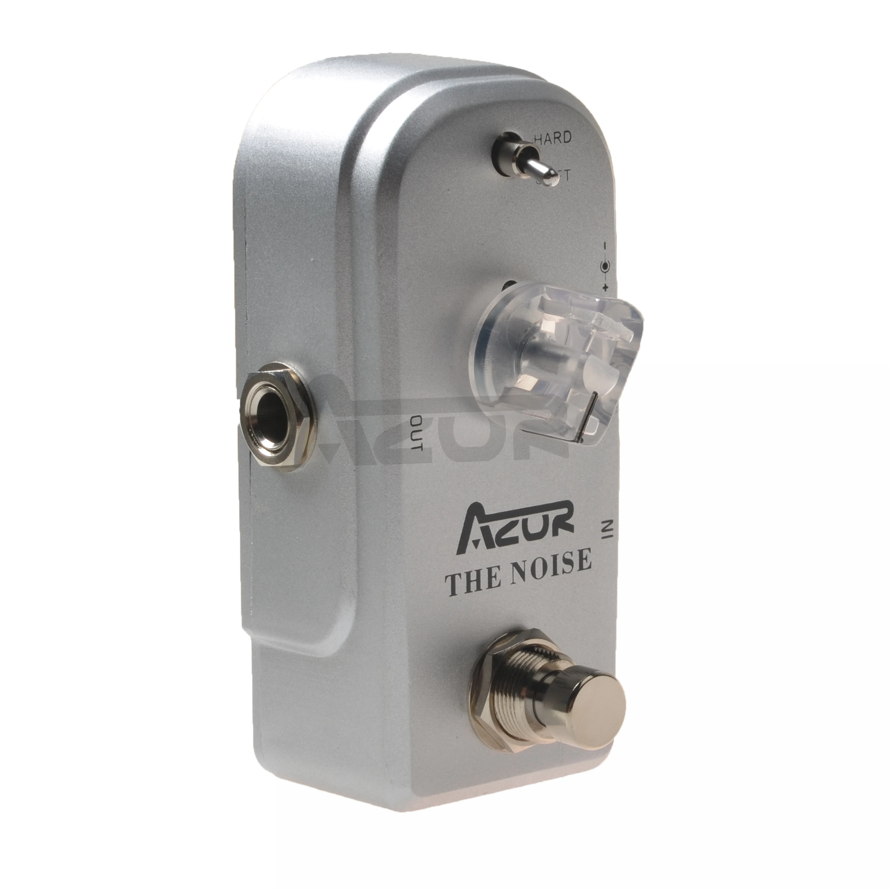 AZOR AP-307 Noise Guitar Effect Pedal Mini Pedal Ture Bypass and 9V 1A Adapter and 8 Heads Guitar Cable Guitar Accessories