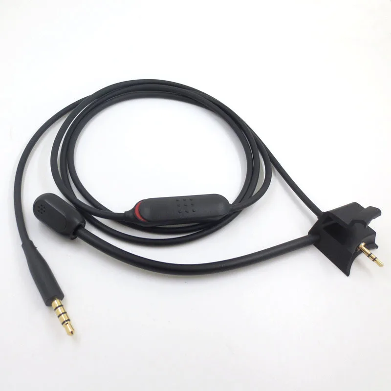 Microphone Game Headset Cable For BOSE Quiet Comfort 35 II QC35II Detachable Gaming Noise Cancelling Headphone Headset