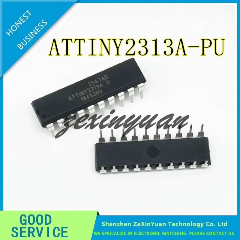 20PCS/LOT ATTINY2313A-PU ATTINY2313 ATTINY 2313 DIP20 ATME 8-bit Microcontroller chip New