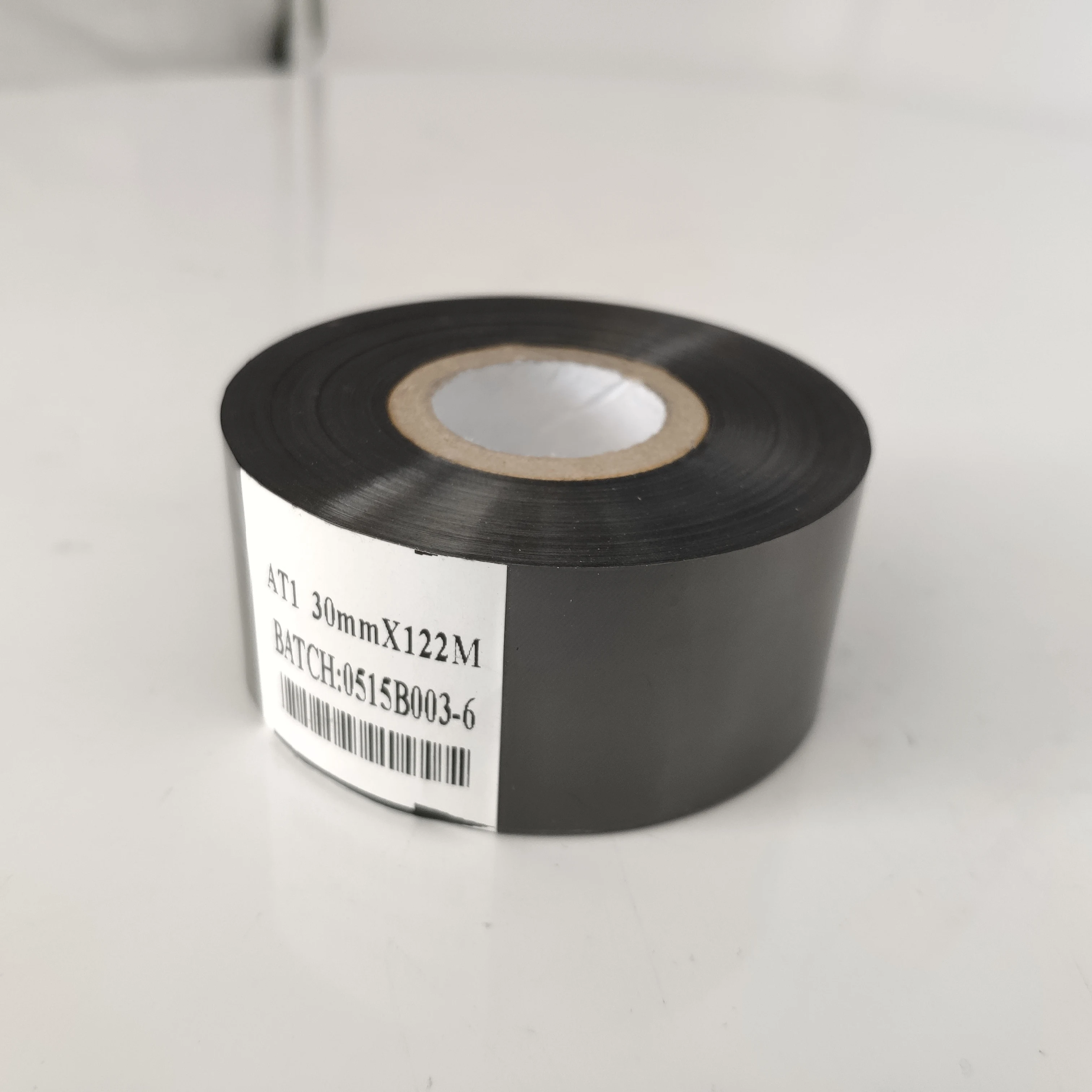 

Original coding foil from factory 30mm date printer machine Black color hot coding foil