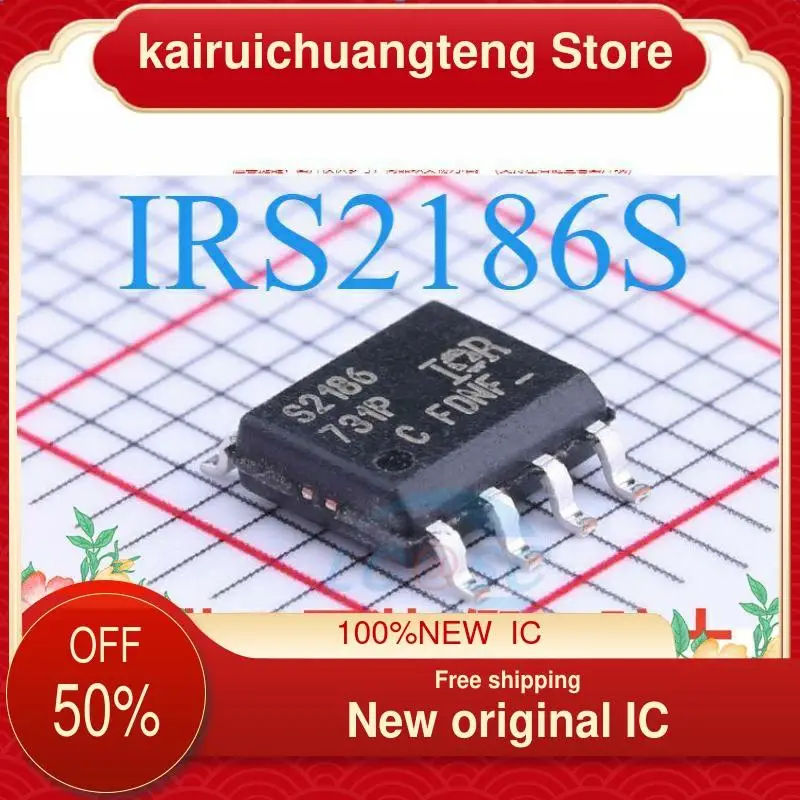 

(10PCS) IRS2186 IRS2186S S2186 SOP-8 New original IC