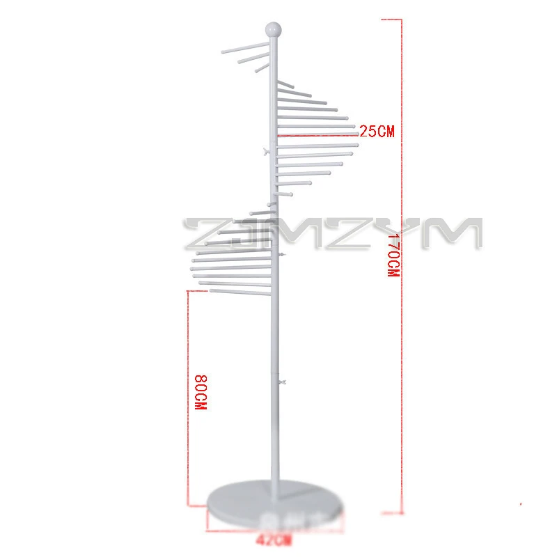 Handuk Besi Rak Syal Emas Rak Display Lantai Toko Pakaian Rak Display Syal Sutra Gantung Rak Celana Rak Handuk Mandi