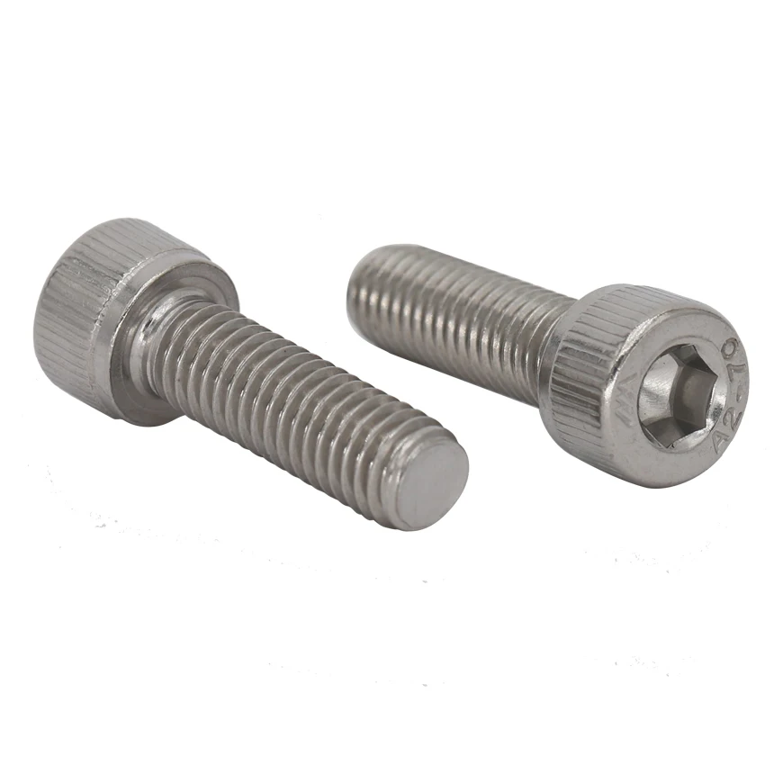 M2 M2*20 M2x20 M2*22 M2x22 M2*30 M2x30 304 Stainless Steel ss DIN912 Metric Thread Allen Head Bolt Hex Hexagon Socket Cap Screw