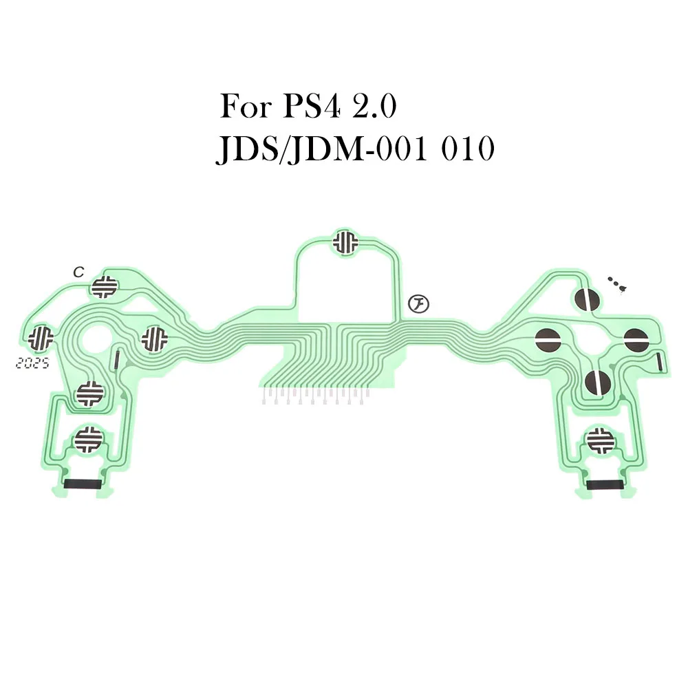 สําหรับ PS4 controller conductive film flex cable คุณภาพสูงสําหรับ PS4 จอยสติ๊กส่วนซ่อม JDS 001 010 011 030 040 055