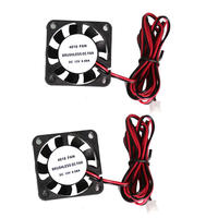 Anet 2Pcs 4010 40*40*10mm 12V 24V DC Brushless Cooling Fan with Wire for A6 A8 E10 E12 E16 RepRap Prusa i3 DIY 3D Printer