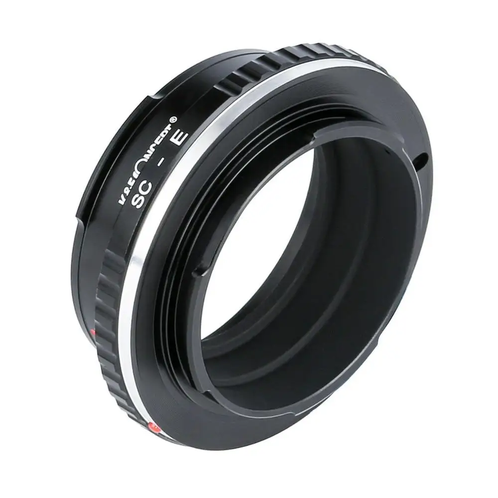 K&F CONCEPT SC-E for Nikon S mount Contax RF Lens to Sony NEX E mount Camera Alpha  A6300 A7R2 A3000 A7R3 A7r Lens Adapter