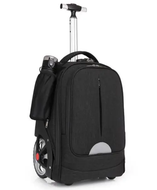 Children Rolling luggage Bags wheels School Trolley backpack bag for teenagers travel backpack with large wheels Trolley bag