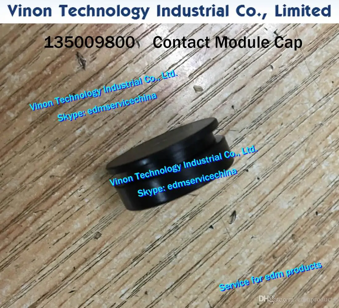 

(2pcs/lot) 135009800 edm Contact Module Cap for ROBOFIL 240,290,300,310,510 CNC WIRE CUT EDM PARTS 1350.098.00