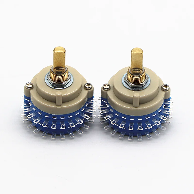 Versiegelt Rotary WaveBand Schalter 2x24 2-Schicht 24 Getriebe KXM-2-15 Einreihige Gemeinsame Pin 1PC – Detail 5