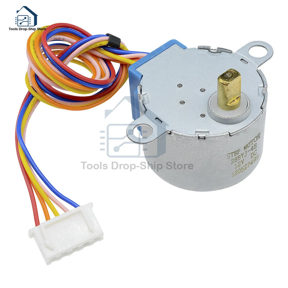 28BYJ-48 DC 12V 5VReduction Step Gear Stepper Motor 4 Phase 28byj 28byj48 28byj-48-12V for arduino Diy Kit