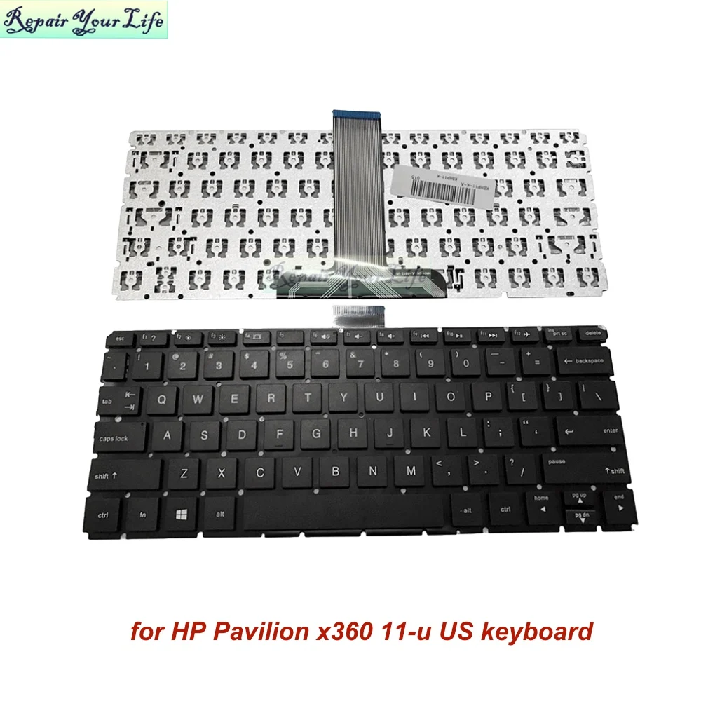 

US English Keyboard for HP Pavilion X360 11-U 11T-U 11-U100 11-u005la 11-u015la 11-u000ns 11-K US Laptop Keyboard Free Shipping