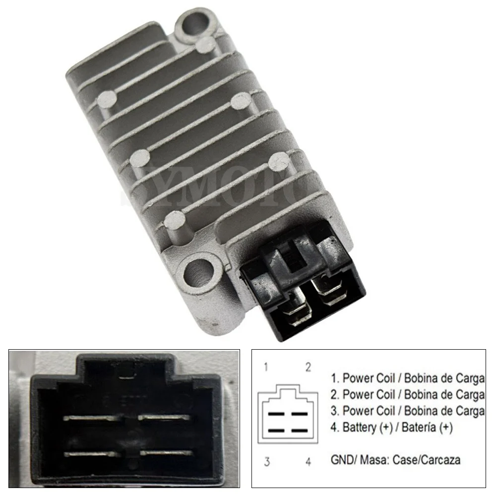 

Для Yamaha TW125 TW225 XT225 FZ250 XT250 TTR250 XJ400 FZR400 FZR500 XT600 XJ600 TDM850 регулятор напряжения мотоцикла выпрямитель