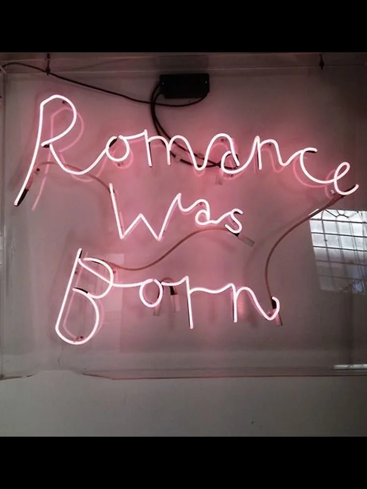 

Neon Sign For romance was born Glass Tubes Lamp Beer Home Lamp HOPE great resterant light advertise custom DESIGN Handmade light