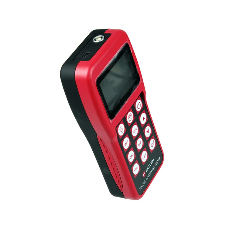 MH180ทดสอบความแข็งแบบพกพา leeb HL, HB, HRB, HRC, HRA, HV, HS Scale 170 ~ 960ความแข็งเมตร durometer