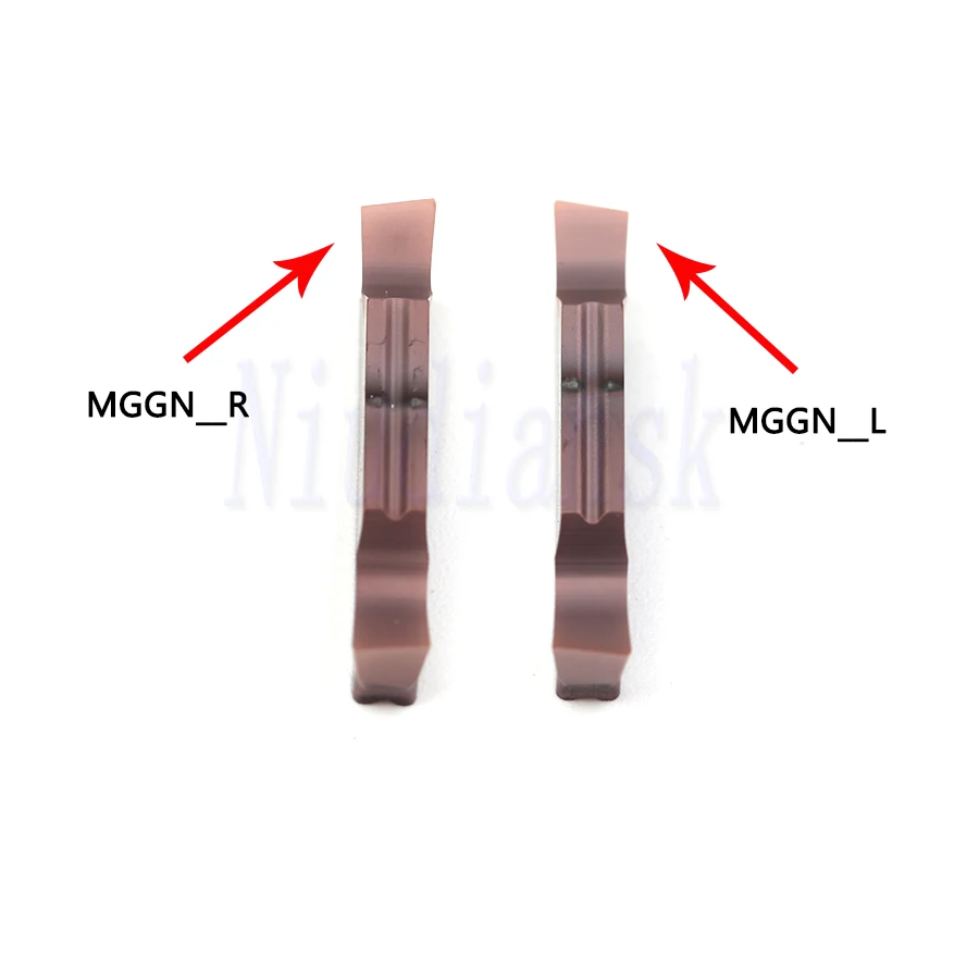 10PCS MGGN150R MGGN200R MGGN250L MGGN300R MGGN400-R NK9018 Grooving Carbide Inserts CNC Lathe Tools Cutting Turning Tools MGGN-L