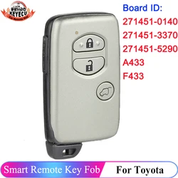 KEYECU A433 F433 271451-0140 271451-3370 271451-5290 Board Smart Remote For Toyota Prado Venza 2012 2013 2014 2015 2016 Key Fob