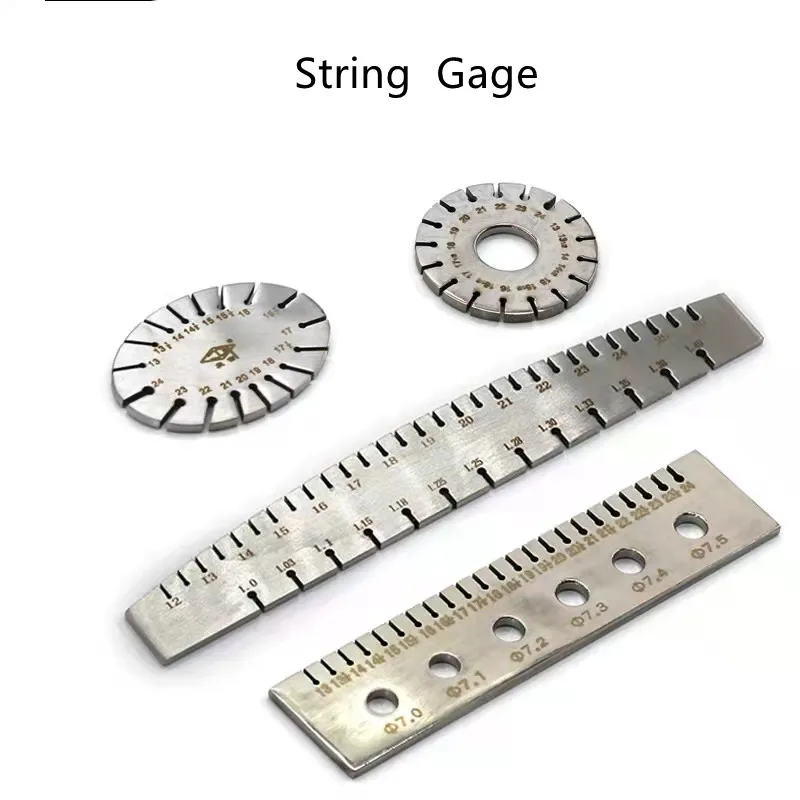 

Xuan Gong Piano Tools 1402 String Measuring Instrument Scale String Model Measuring Tool High-pitch