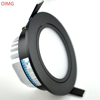 Dimmbare LED COB Strahler Deckenleuchte AC85-265V 5W 7W 9W 12W 15W 18W 20W Aluminium Einbau-Downlights Runde LED-Panel-Leuchte