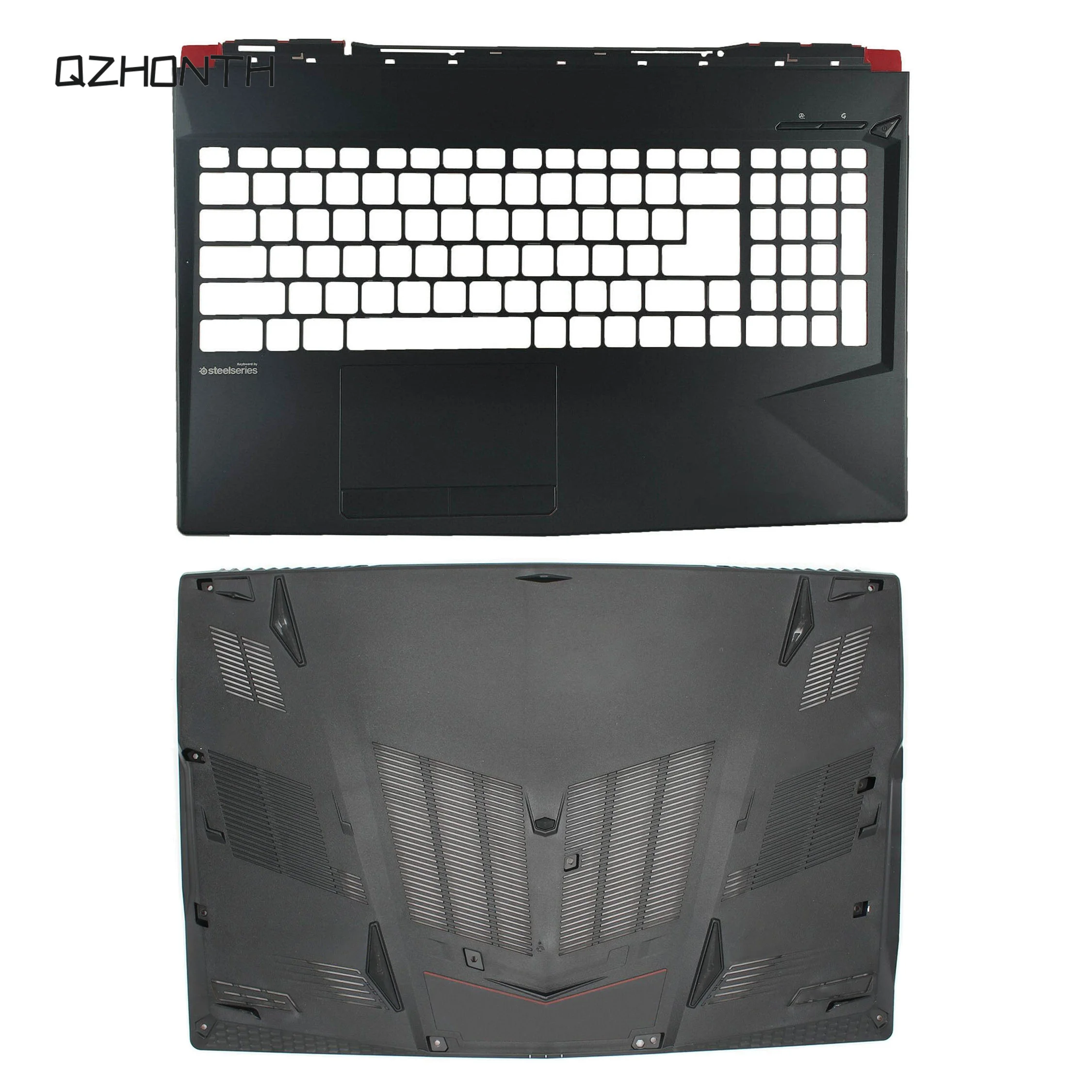 Imagem -01 - Palmrest Caixa Superior e Tampa Inferior da Caixa Msi Gp63vr Gl63 Ms16p5 Ms-16p4 Novo palmrest caixa superior e tampa inferior da caixa msi gp63vr gl63 ms16p5 ms 16p4 novo 01