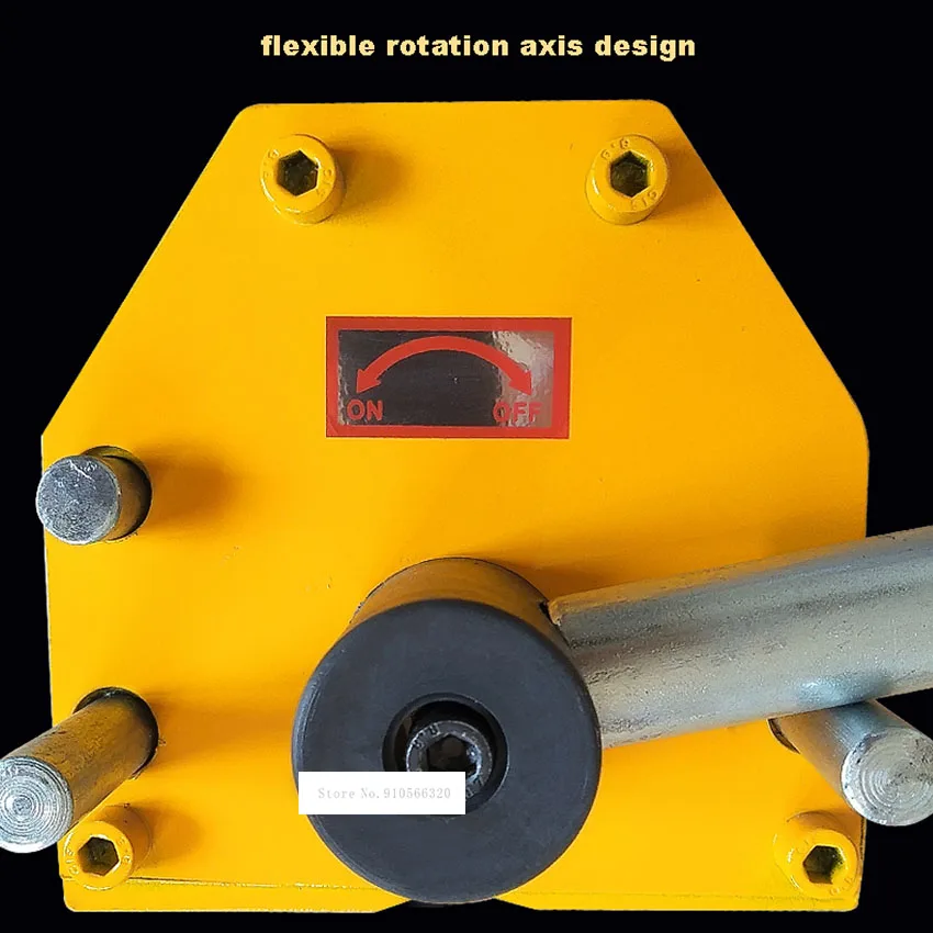 YS-100/200 100/200KG silny dźwig magnetyczny Efort Saving Design magnes trwały Sucker magnes neodymowy podnośnik ssanie Disc