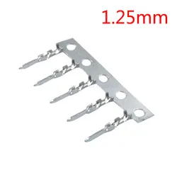 100PCS/LOT JST 1.25mm Male Crimp Pins Connectors 1.25 Terminals