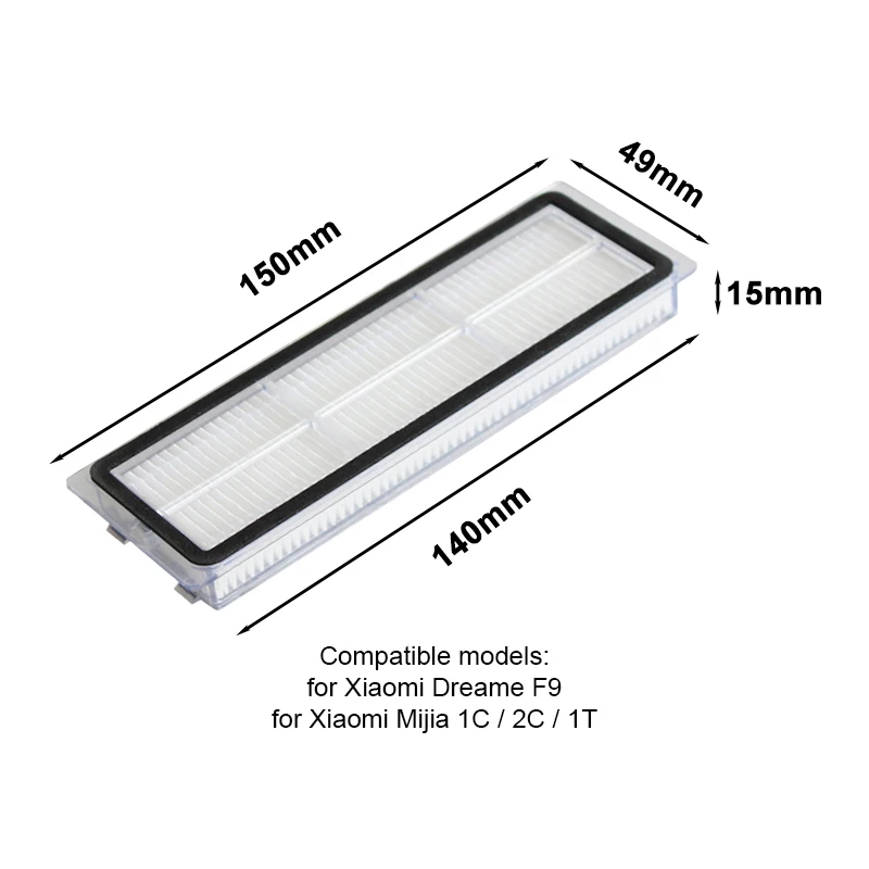 ม้วนหลักแปรงด้านข้างแปรง Mop ผ้าชุดกรอง HEPA สำหรับ Xiaomi 1C STYTJ01ZHM เครื่องดูดฝุ่นหุ่นยนต์เปลี่ยนชิ้นส่วน
