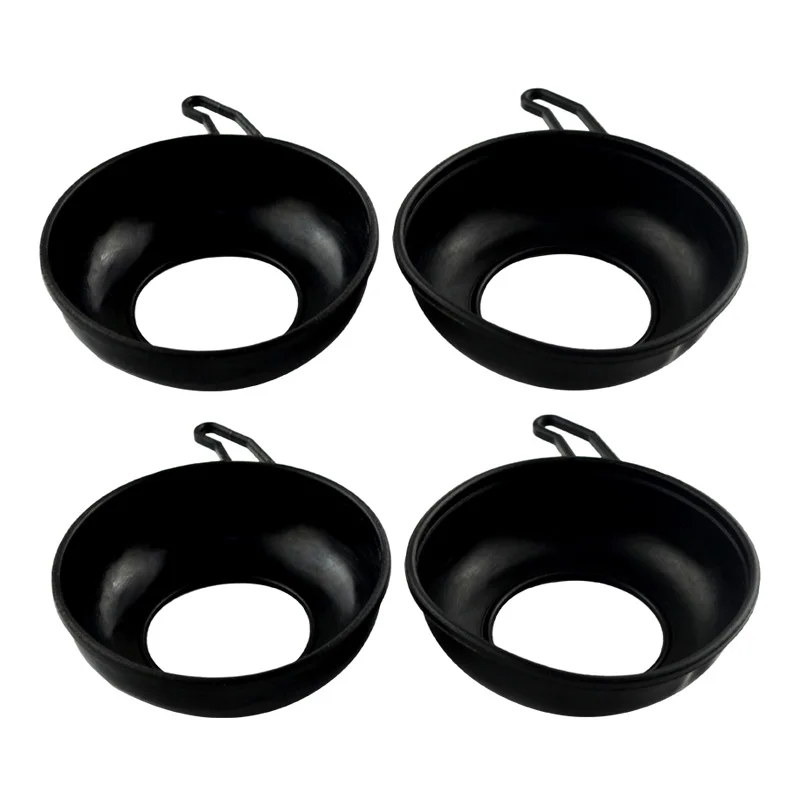 الطريق العاطفة 4 قطعة اكسسوارات الدراجات النارية المكربن الحجاب الحاجز لهوندا CB400 CBR400 VTEC I II III CBR23 CBR29 #4