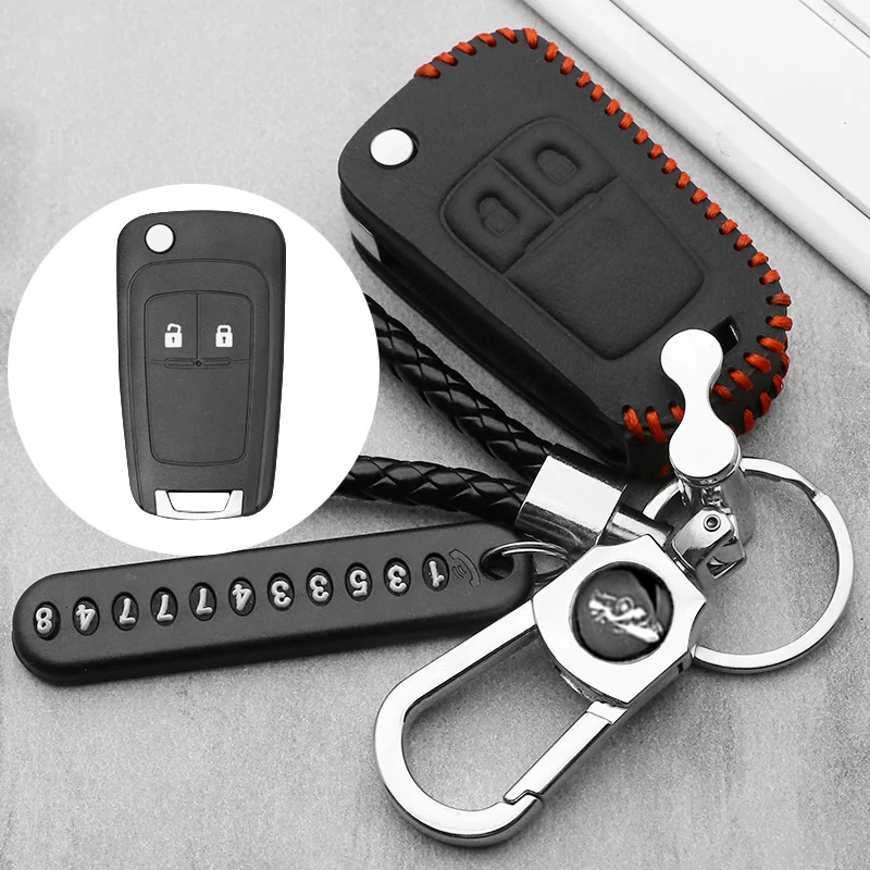 

Car Key Case Cover For Chevrolet Lova Sail Aveo Cruze for Vauxhall Opel Insignia Astra Buick Flip Remote Fob 2 button