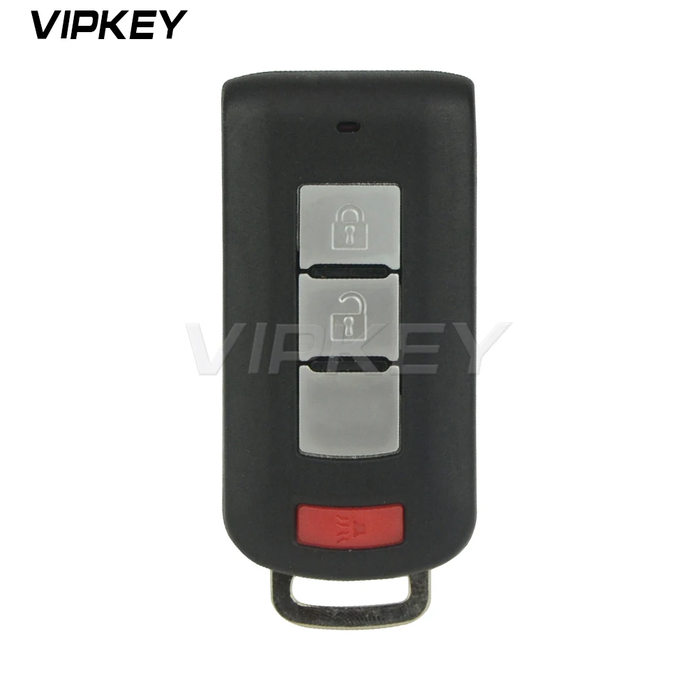 Przycisk Remotekey inteligentny klucz 2 z Panic ID46 7952 Chip OUC644M-KEY-N 434mhz dla Mitsubishi Outlander Mirage 2008-2019 8637 a316