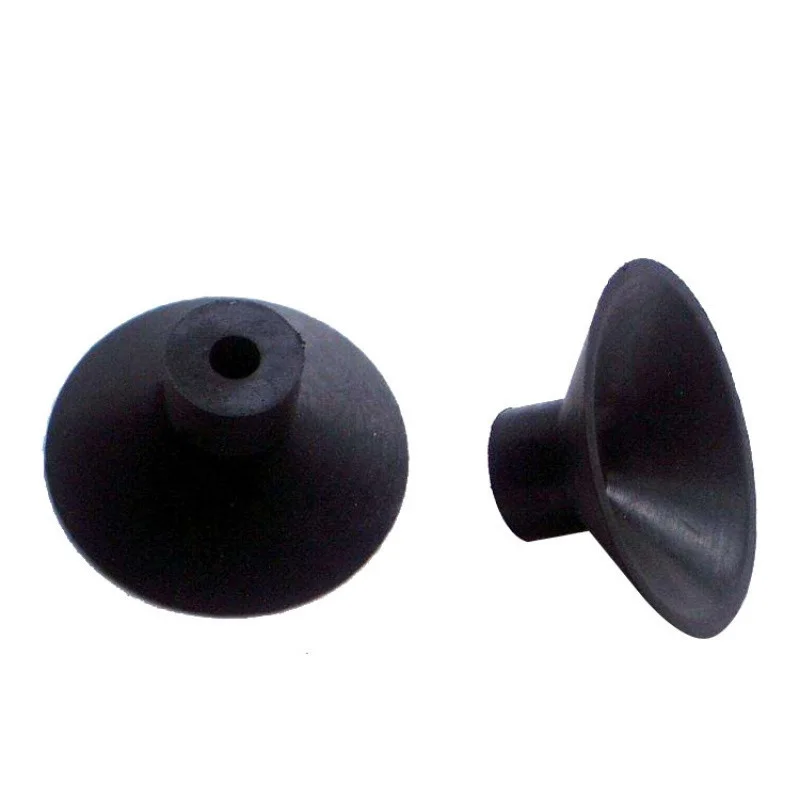 2pcs Rubber Suckers For Car Radar Bracket Components 3mm PVC Hooks Cups Storage Tool