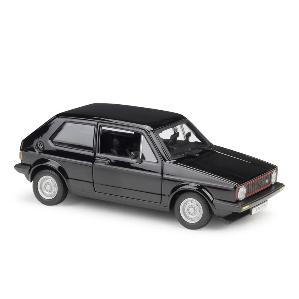 Bburago 1:24 rad Volkswagen Golf 1979 Golf Mk1 GTI Simulation Alloy Car Model Collect gifts toy