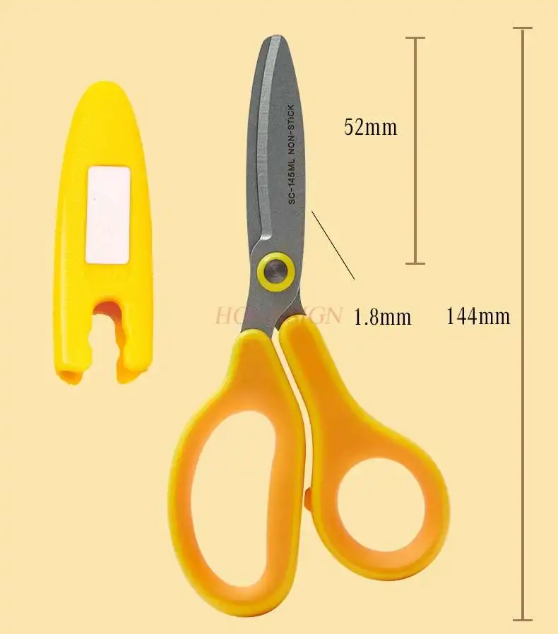 Tesoura de segurança para crianças mini bonito cabeça redonda não dói mão papel-corte arte tesoura