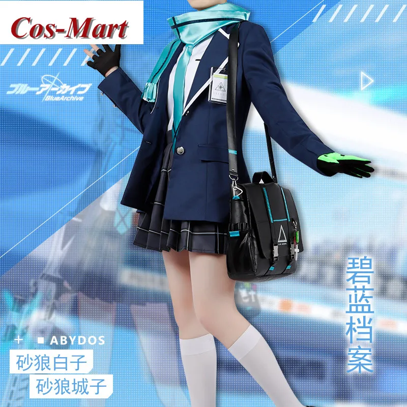 Cos-Mart Game Blue Archive Abydos Cosplay Costume Daily Wear School Uniform Activity Role Play Clothing High-End Custom-Make view 2